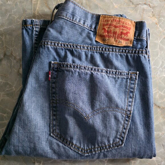 Levi’s 527 Slim Bootcut W36 L32 Light Wash - Picture 1 of 9